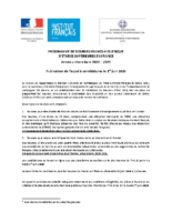 Ανακοίνωση – Γαλλικά