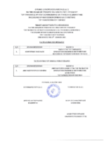 ΑΝΑΚΗΡΥΞΗ ΥΠΟΨΗΦΙΩΝ ΓΙΑ ΤΗΝ ΑΝΑΔΕΙΞΗ ΠΡΟΕΔΡΟΥ ΚΑΙ ΑΝΑΠΛ. ΠΡΟΕΔΡΟΥ